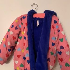 Hanna Andersson Girls Winter Coat 110, Size 5